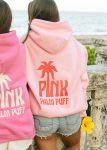 Classic Puff Hoodie in Pink