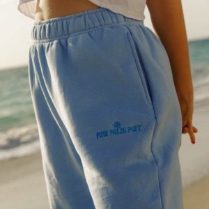 Puff Sweatpants in Blue