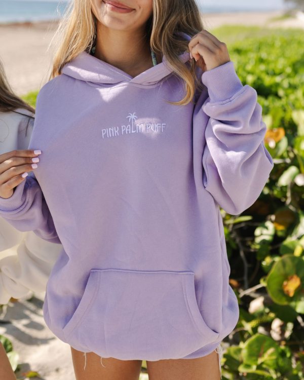 Classic Puff Hoodie in Orchid