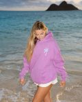 Everything Comes in Waves Hoodie in Açai