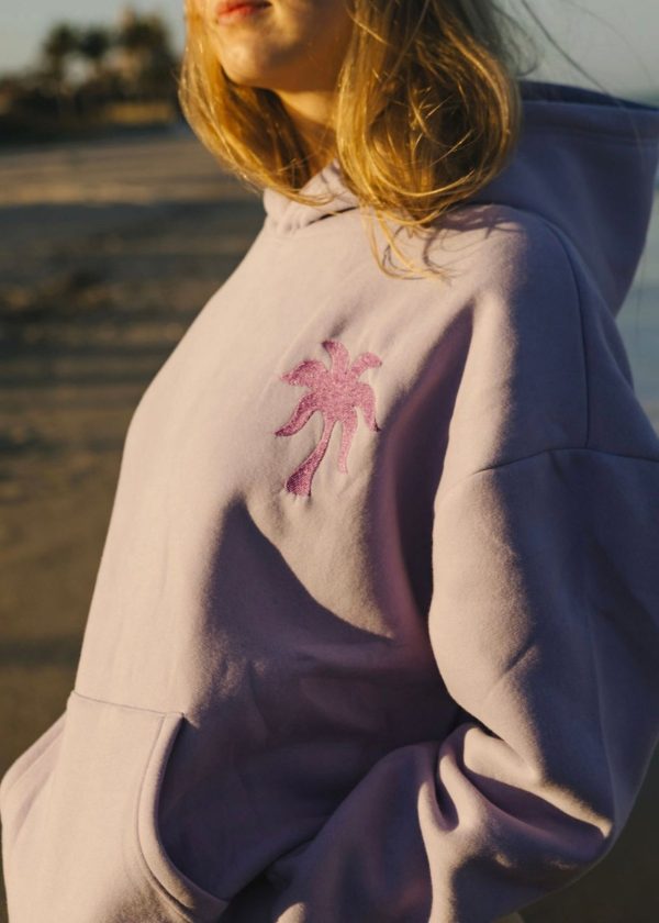 To Live For the Hope of it All Hoodie in Lilac