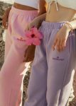 Puff Sweatpants in Lilac