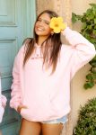 Classic Puff Hoodie in Pink