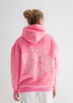 Hawaii Hibiscus Hoodie in Sonic Pink